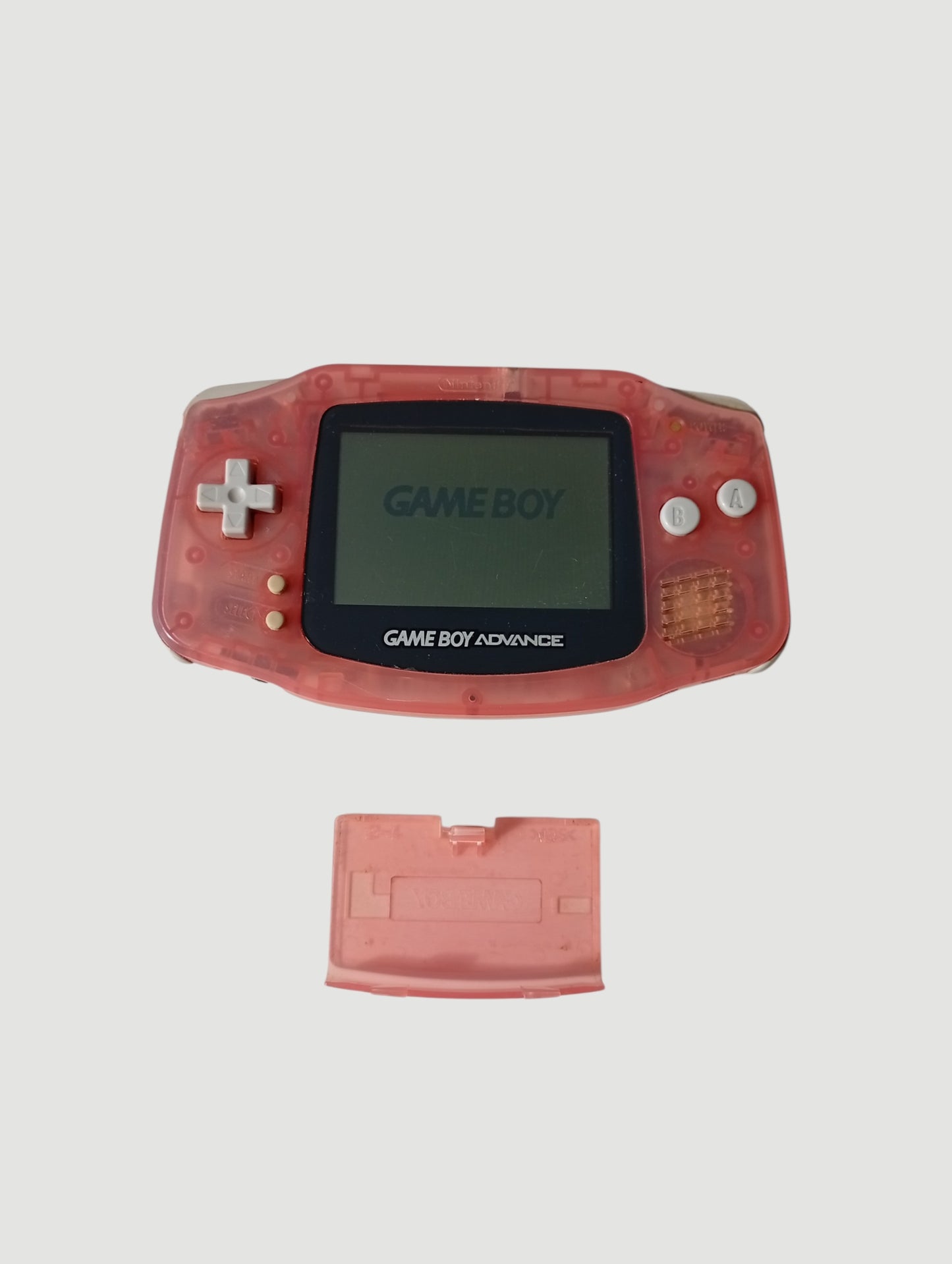 consola game boy advance clear pink