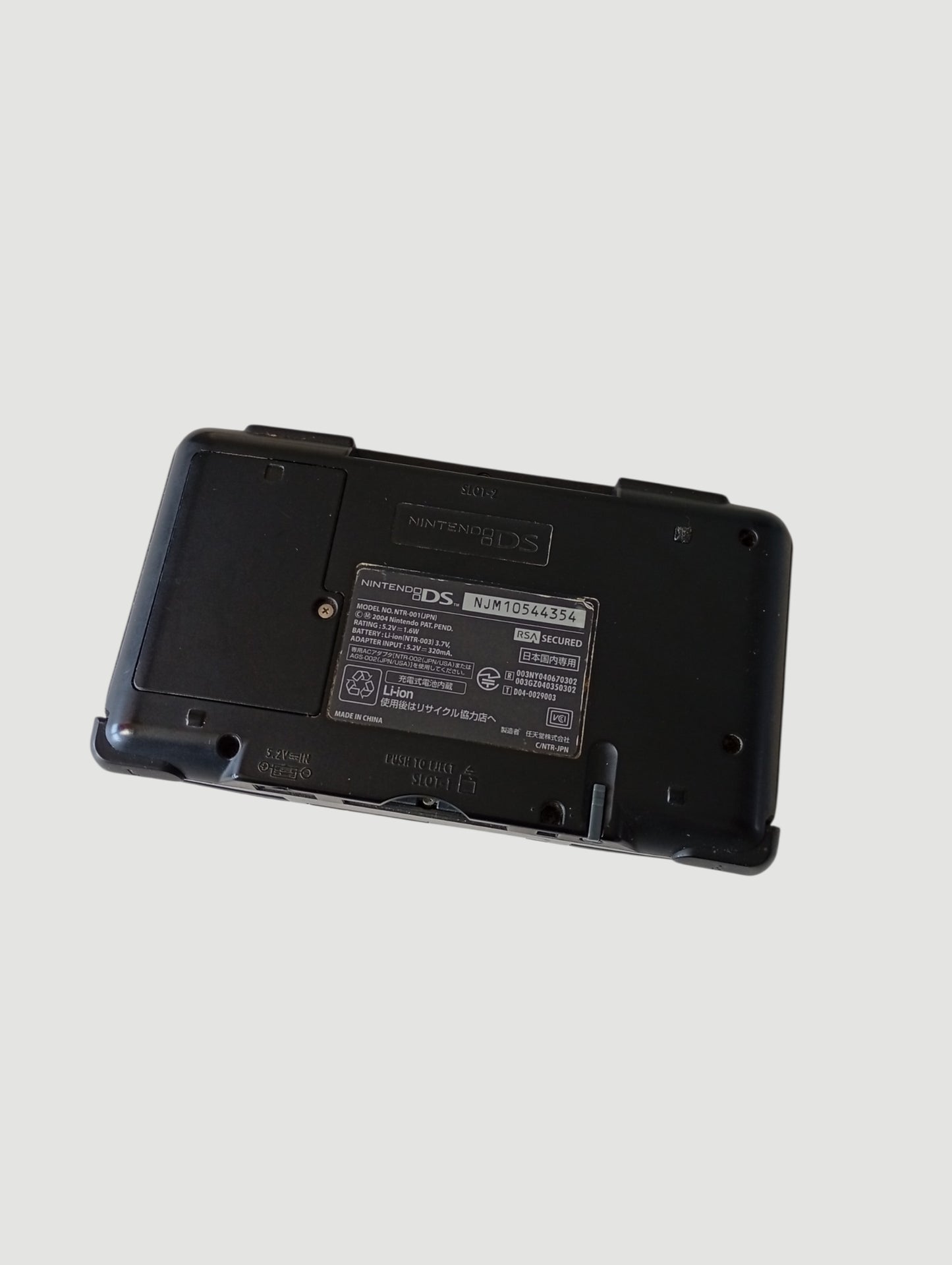 consola nintendo ds fat en caja grafito