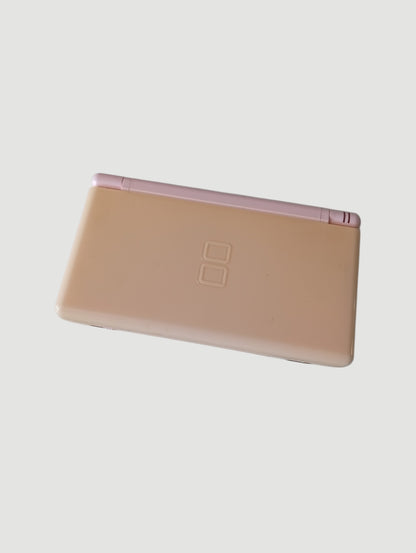 consola nintendo ds lite rosada en caja