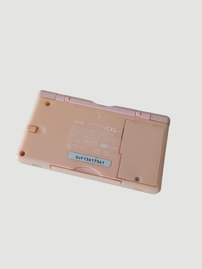 consola nintendo ds lite rosada en caja
