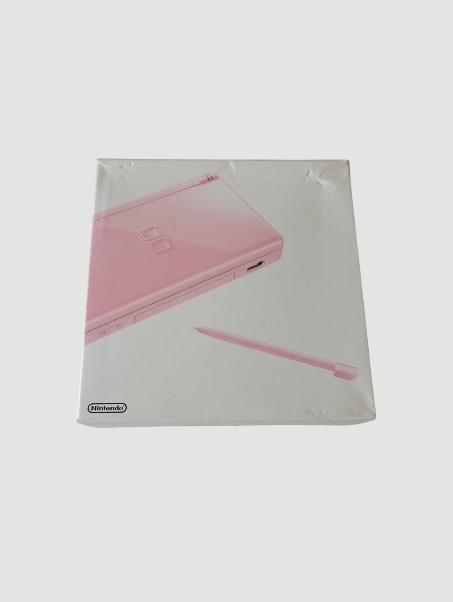 consola nintendo ds lite rosada en caja