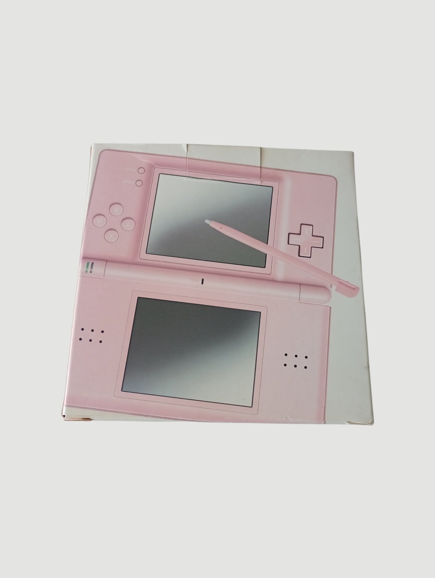 consola nintendo ds lite rosada en caja