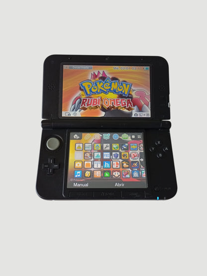 consola Nintendo 3DS old xl red en caja liberada en micro sd 32 gb