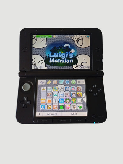consola Nintendo 3DS old xl red en caja liberada en micro sd 32 gb