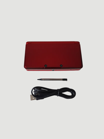 consola Nintendo 3DS old red liberada en micro sd 32 gb