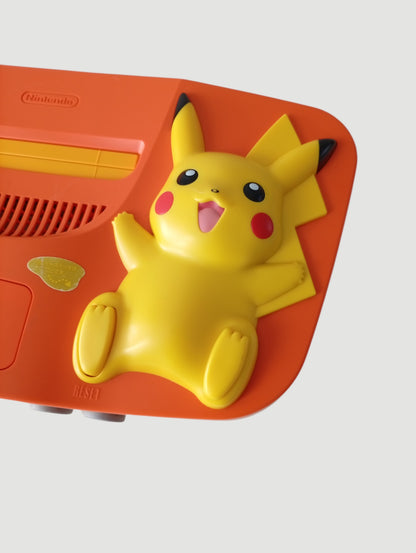 consola nintendo 64 edicion especial pikachu