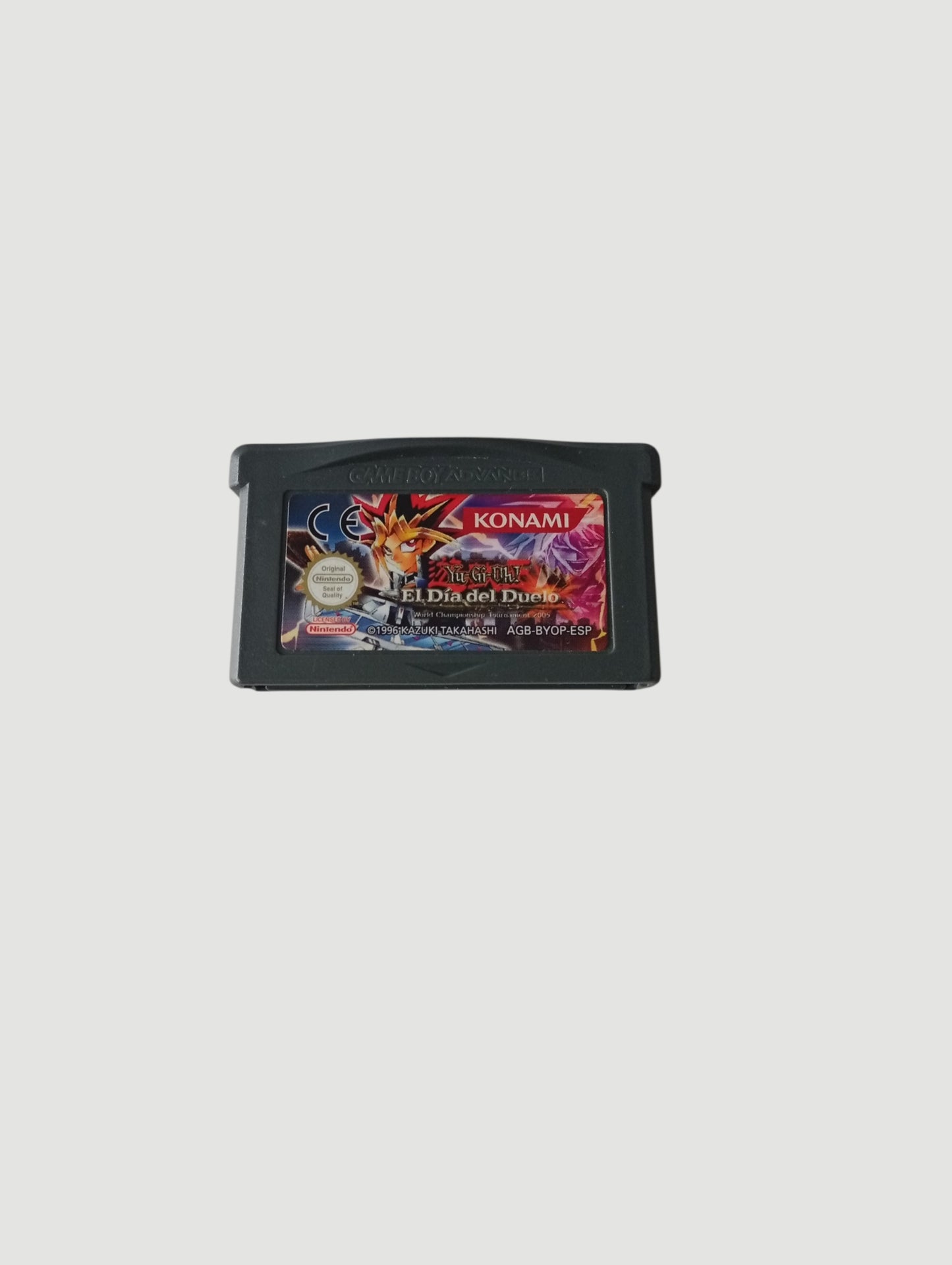 cartucho yu gi oh el dia del duelo original español game boy advance