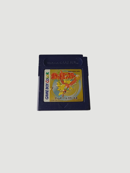 cartucho pokemon oro original japones game boy color