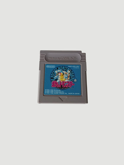 cartucho pokemon azul original japones game boy