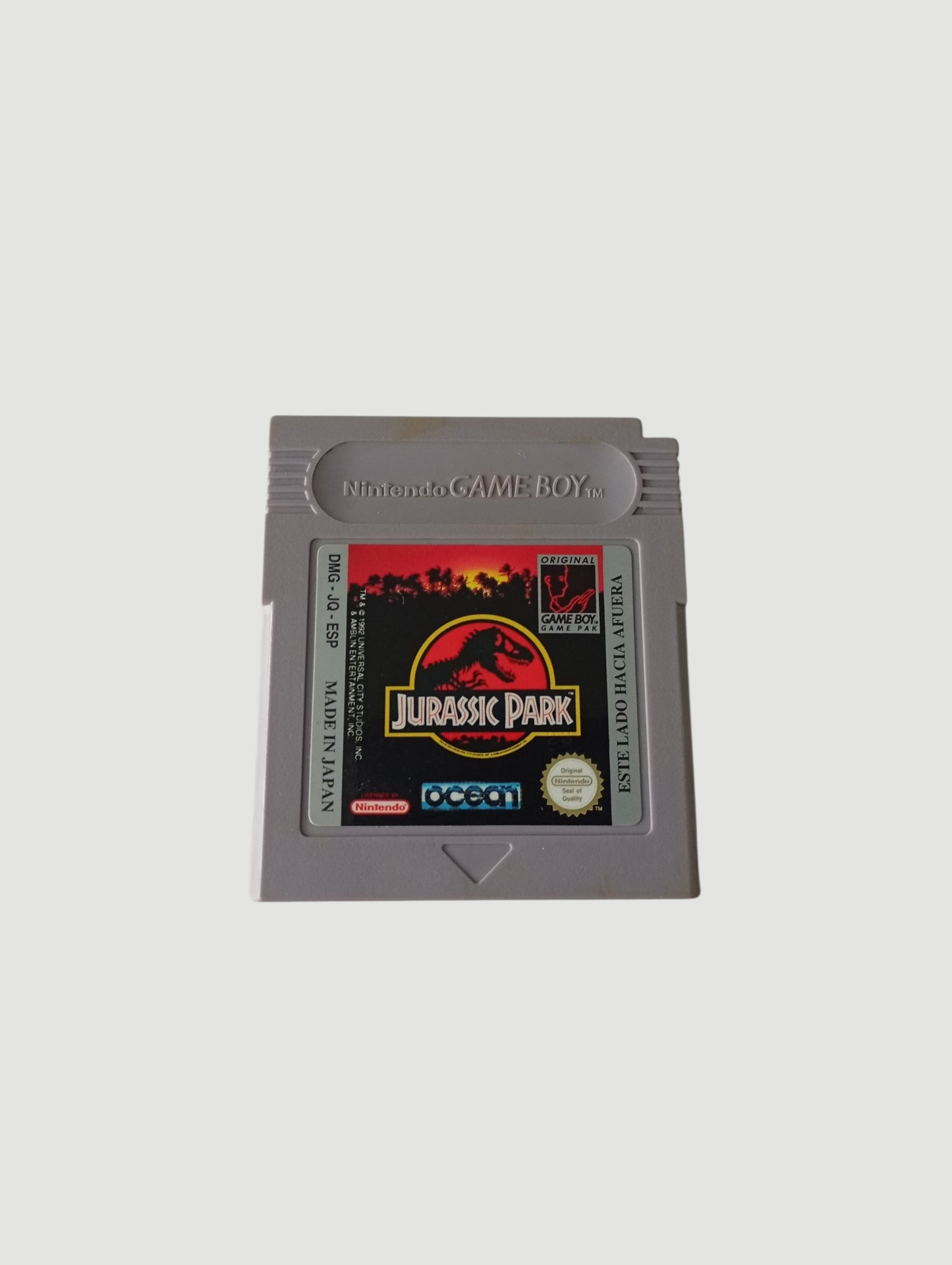 cartucho jurassic park original europeo game boy