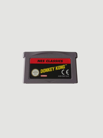 donkey kong nes classics original europeo  game boy advance  en caja cib