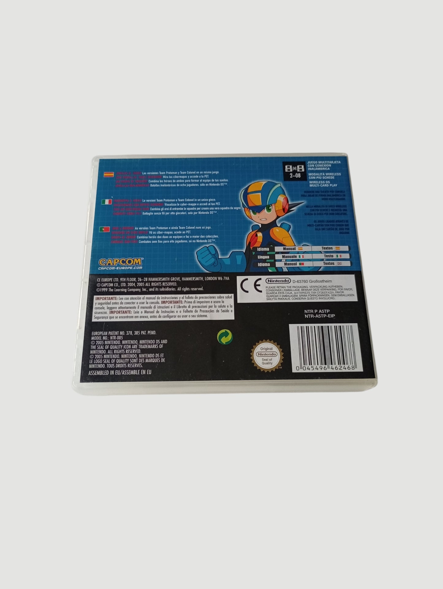 megaman 5 battle network original español Nintendo DS