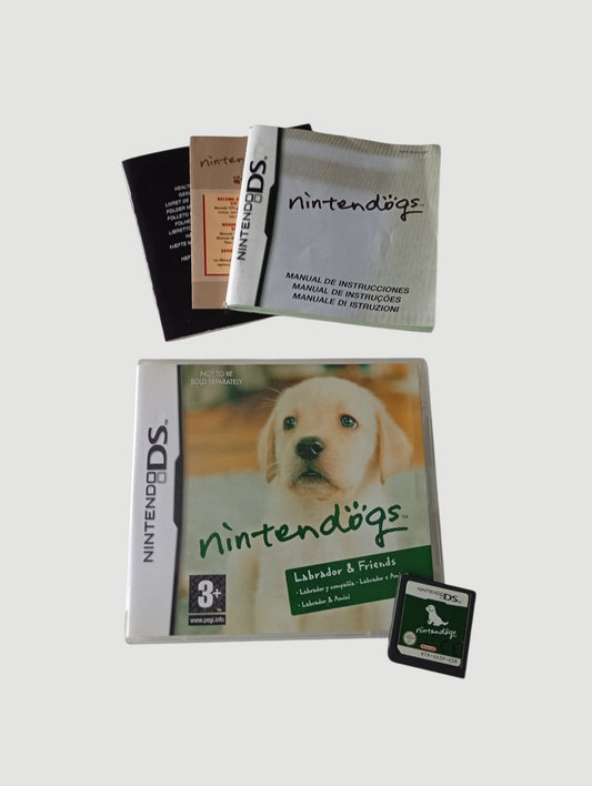 nintendogs labrador y amigos original español Nintendo DS