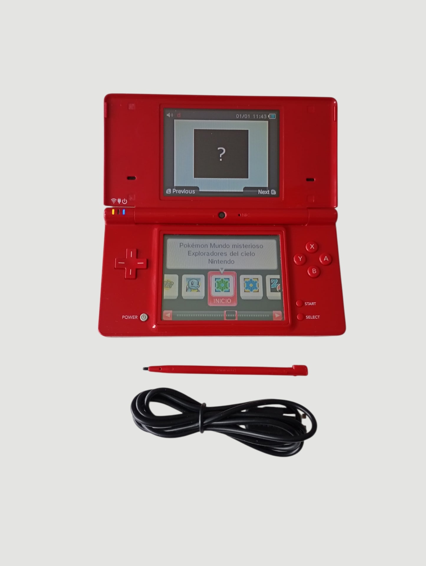 consola nintendo dsi roja liberada en micro sd 32 gb