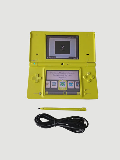consola nintendo dsi limon liberada en micro sd 32 gb