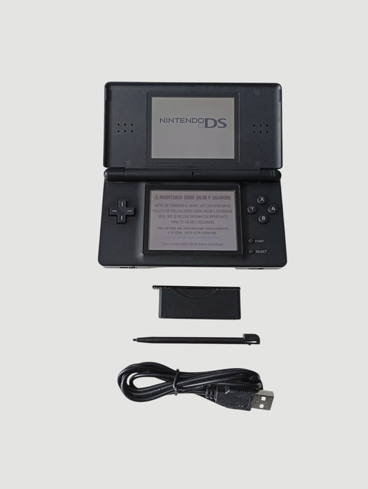 consola nintendo ds lite negra