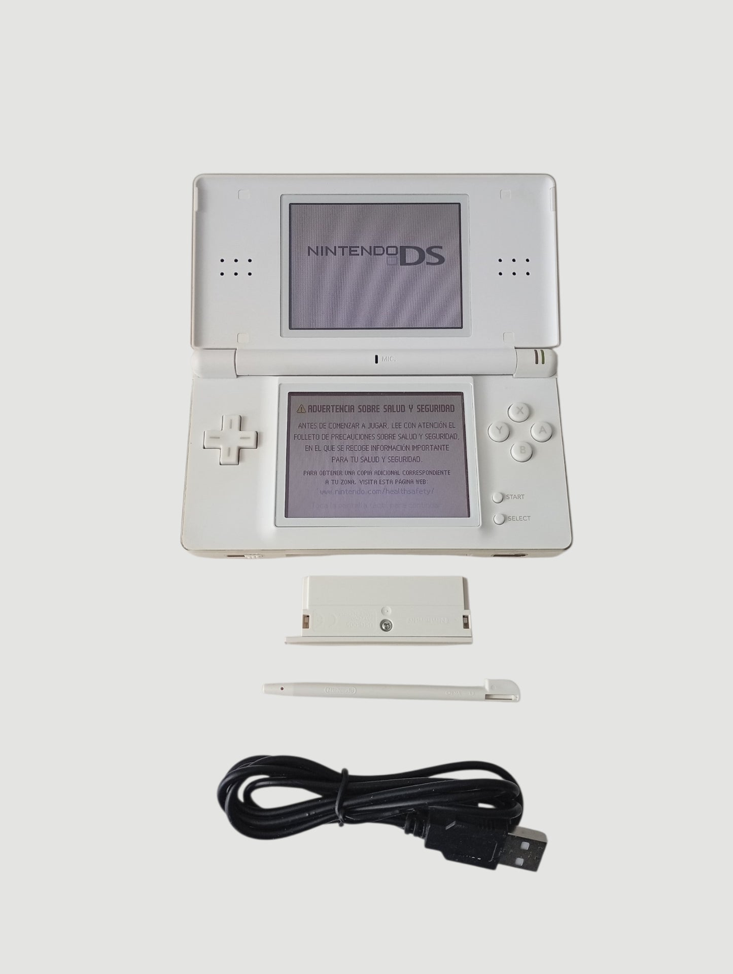 consola nintendo ds lite blanca