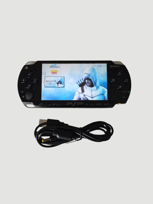 consola psp black  2000 liberada en micro sd 32 gb