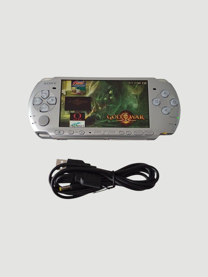 consola psp mystic silver modelo 3000 liberada con micro sd 32 gb