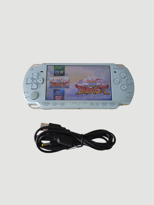 consola psp 2000 felicia blue liberada en micro sd 32 gb