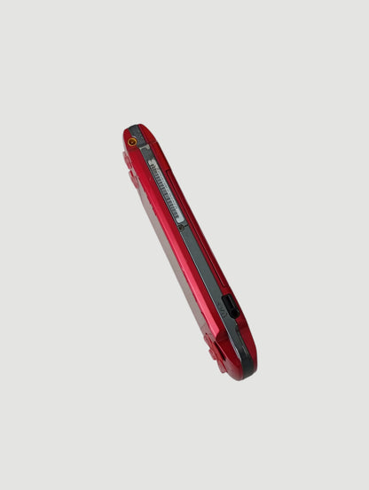consola psp 3000 carnival red liberada en micro sd 32 gb