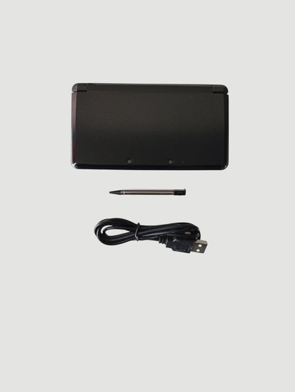 consola nintendo 3ds old negra liberada en micro sd 32 gb
