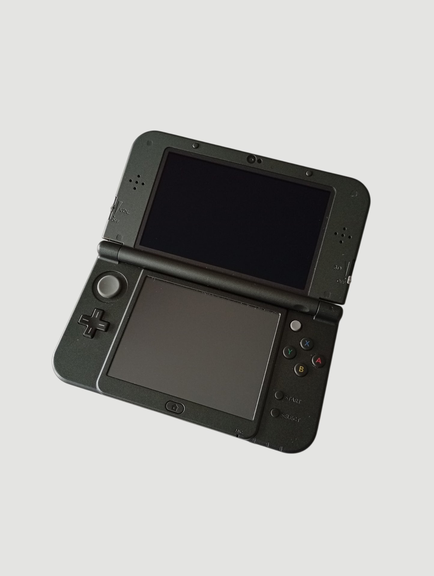 consola new 3ds xl black metallic liberada en micro sd 32 gb