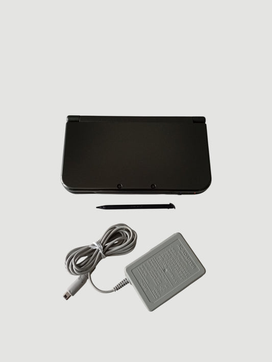 consola new 3ds xl black metallic liberada en micro sd 32 gb