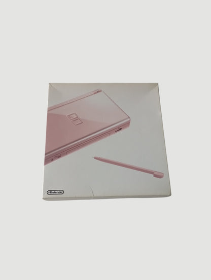 consola nintendo ds lite rosada metalizada en caja