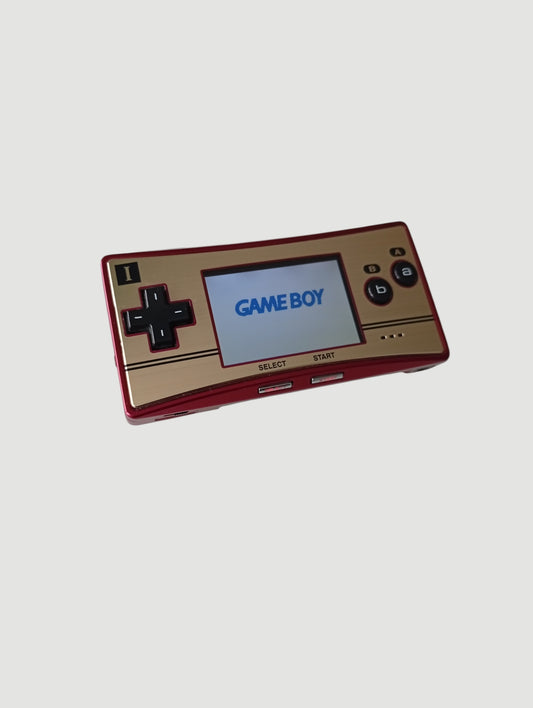 consola game boy micro edicion especial 20 aniversario mario