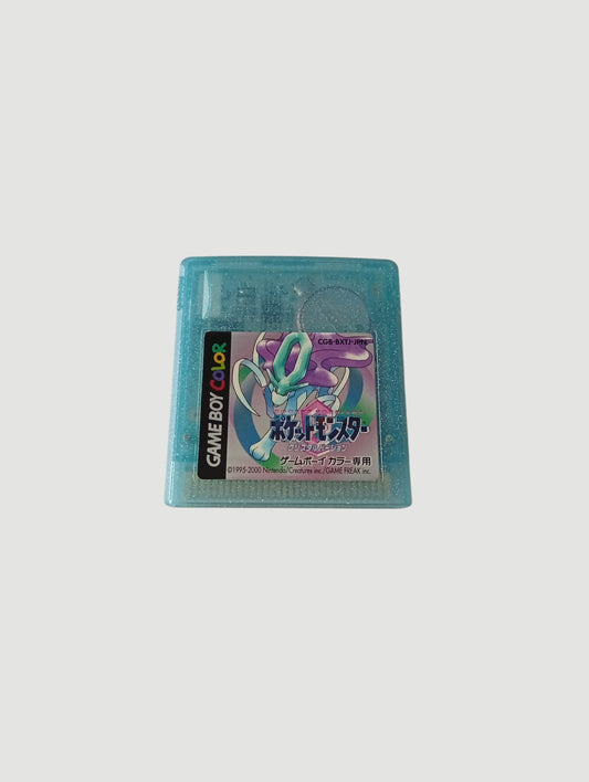 cartucho pokemon cristal original japones game boy color