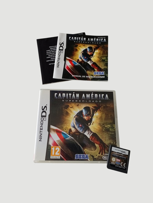 capitan america super soldado original español nintendo ds