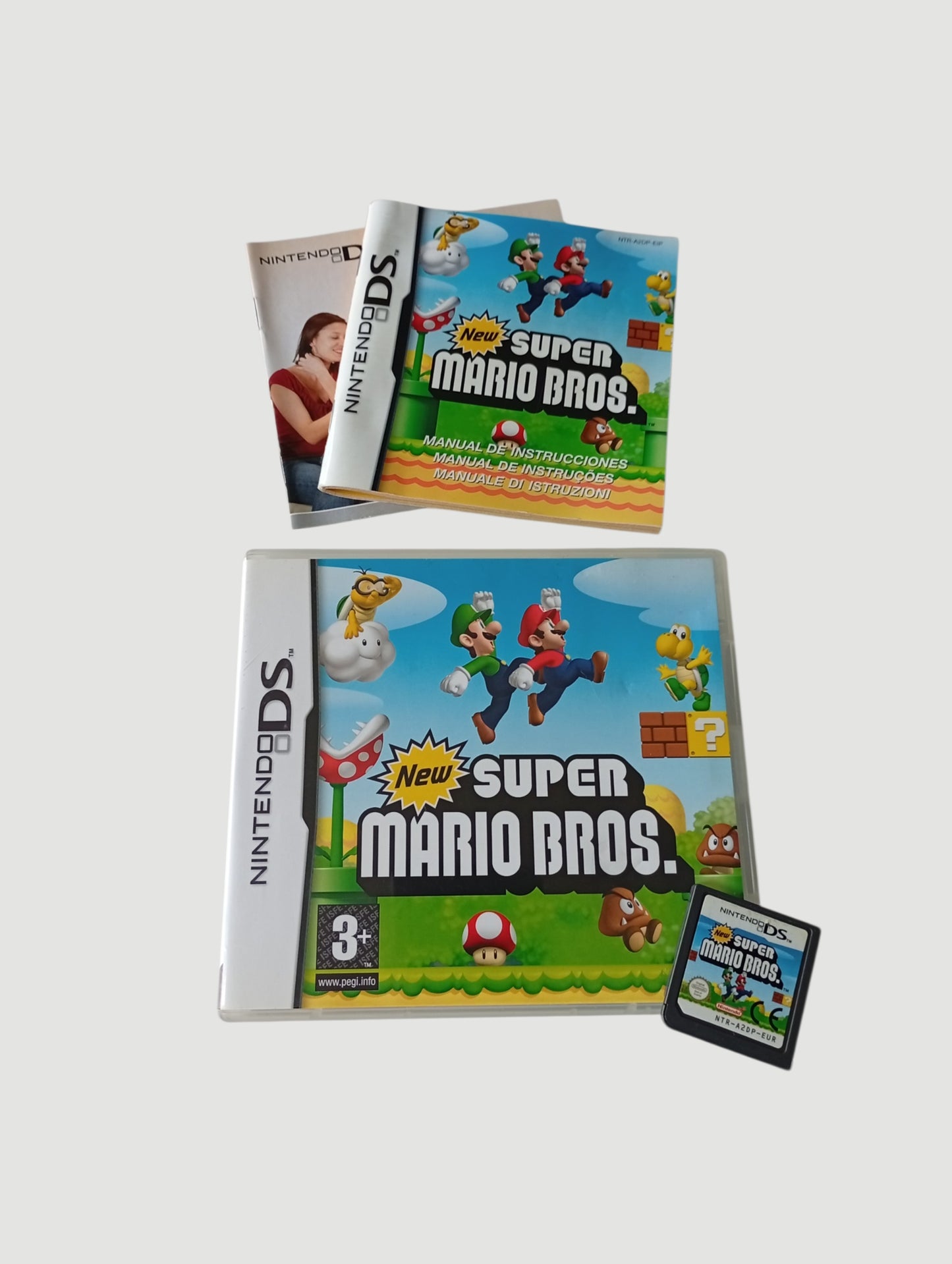 new super mario bros original español nintendo ds