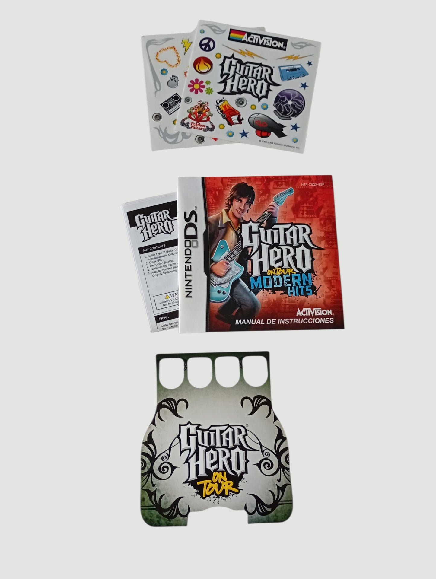 guitar hero on tour modern hits original español nintendo ds