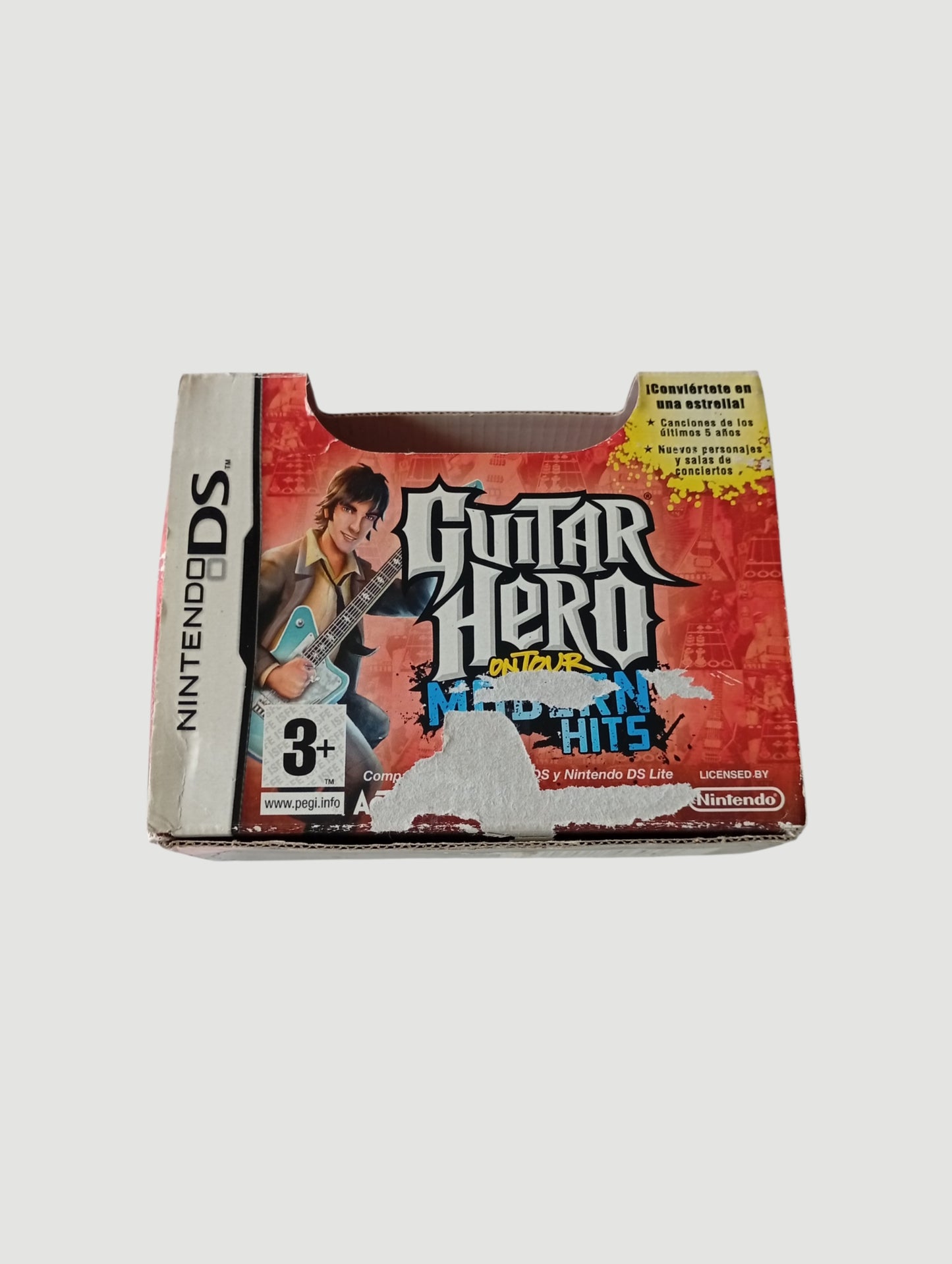 guitar hero on tour modern hits original español nintendo ds