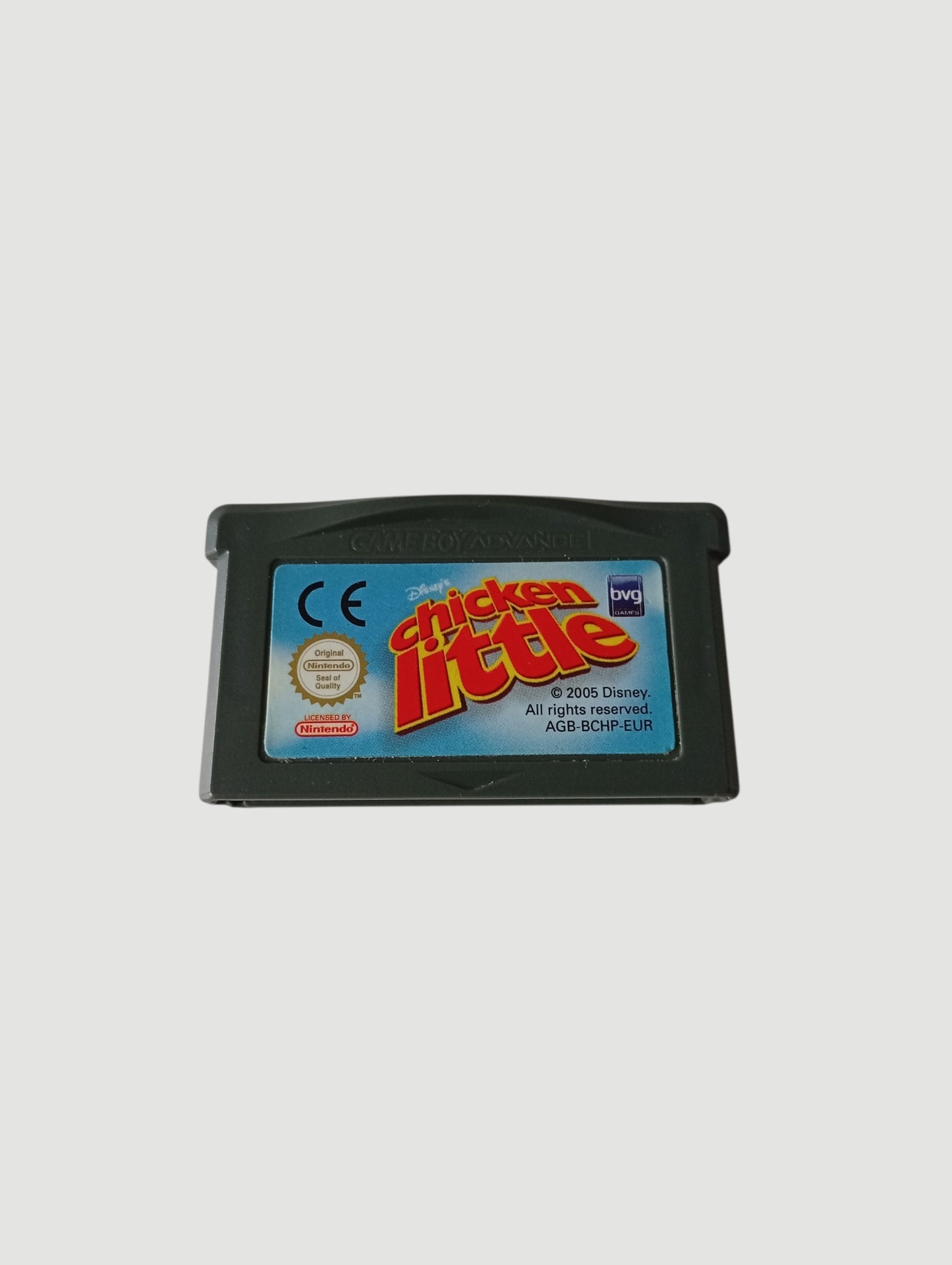 cartucho chicken little original español game boy advance
