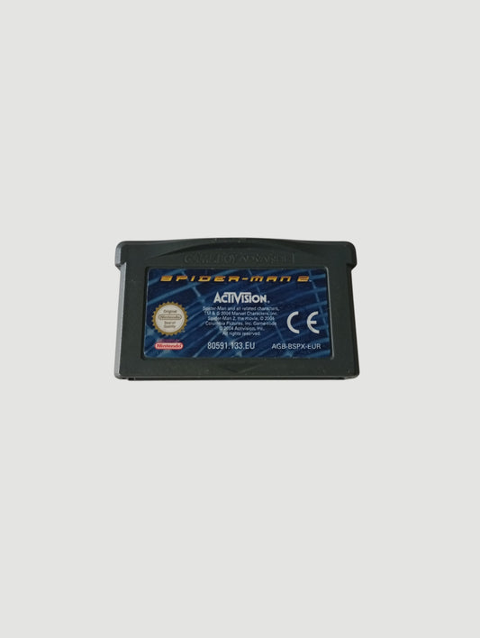 cartucho spiderman 2 original español game boy advance