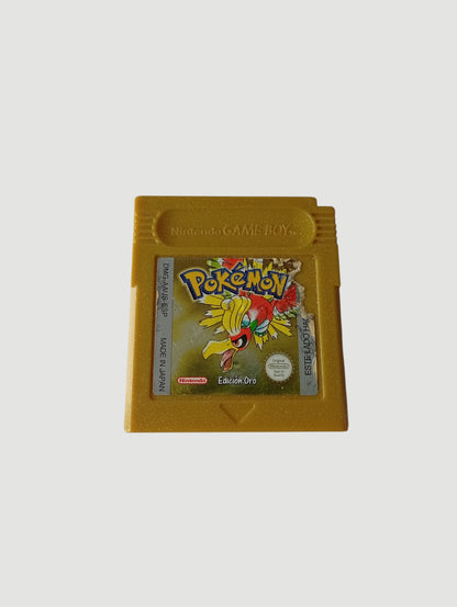 cartucho pokemon oro original español game boy color