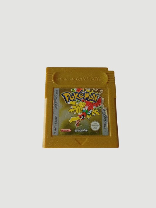 cartucho pokemon oro original español game boy color