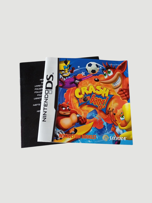 crash boom bang original español nintendo ds
