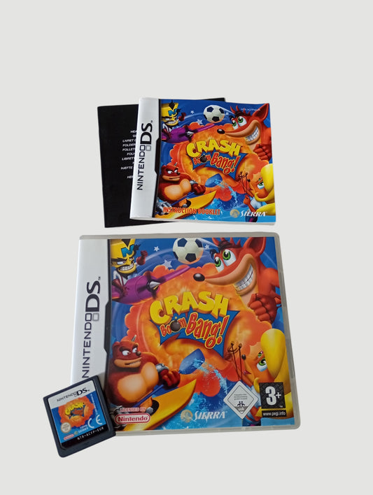 crash boom bang original español nintendo ds