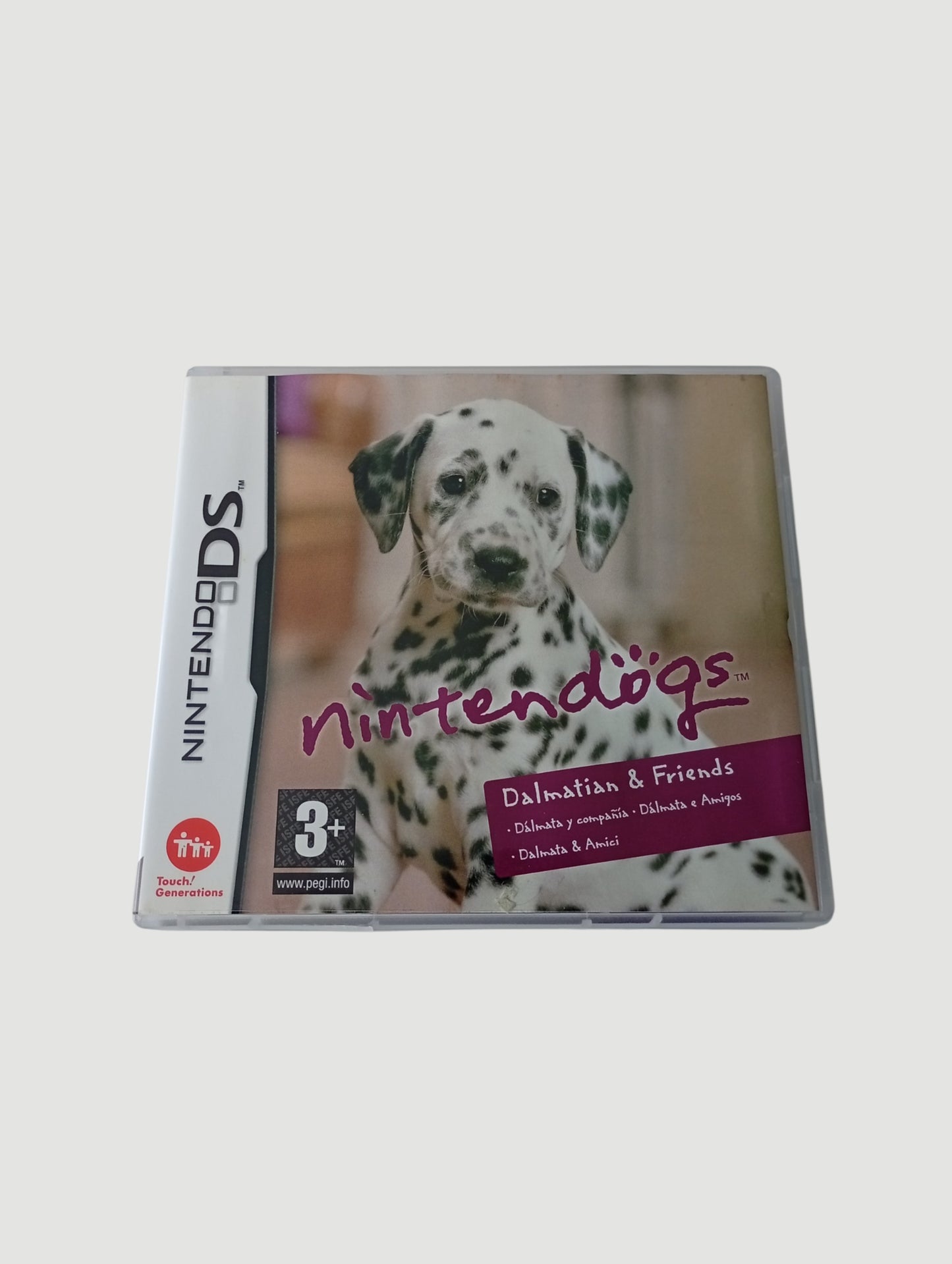nintendogs dalmata y amigos original español nintendo ds