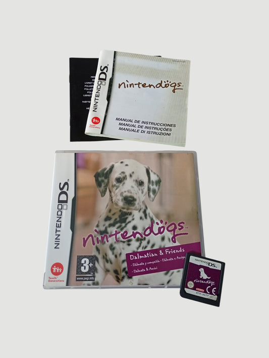nintendogs dalmata y amigos original español nintendo ds