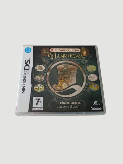 el profesor layton y la villa misterioso original español nintendo ds