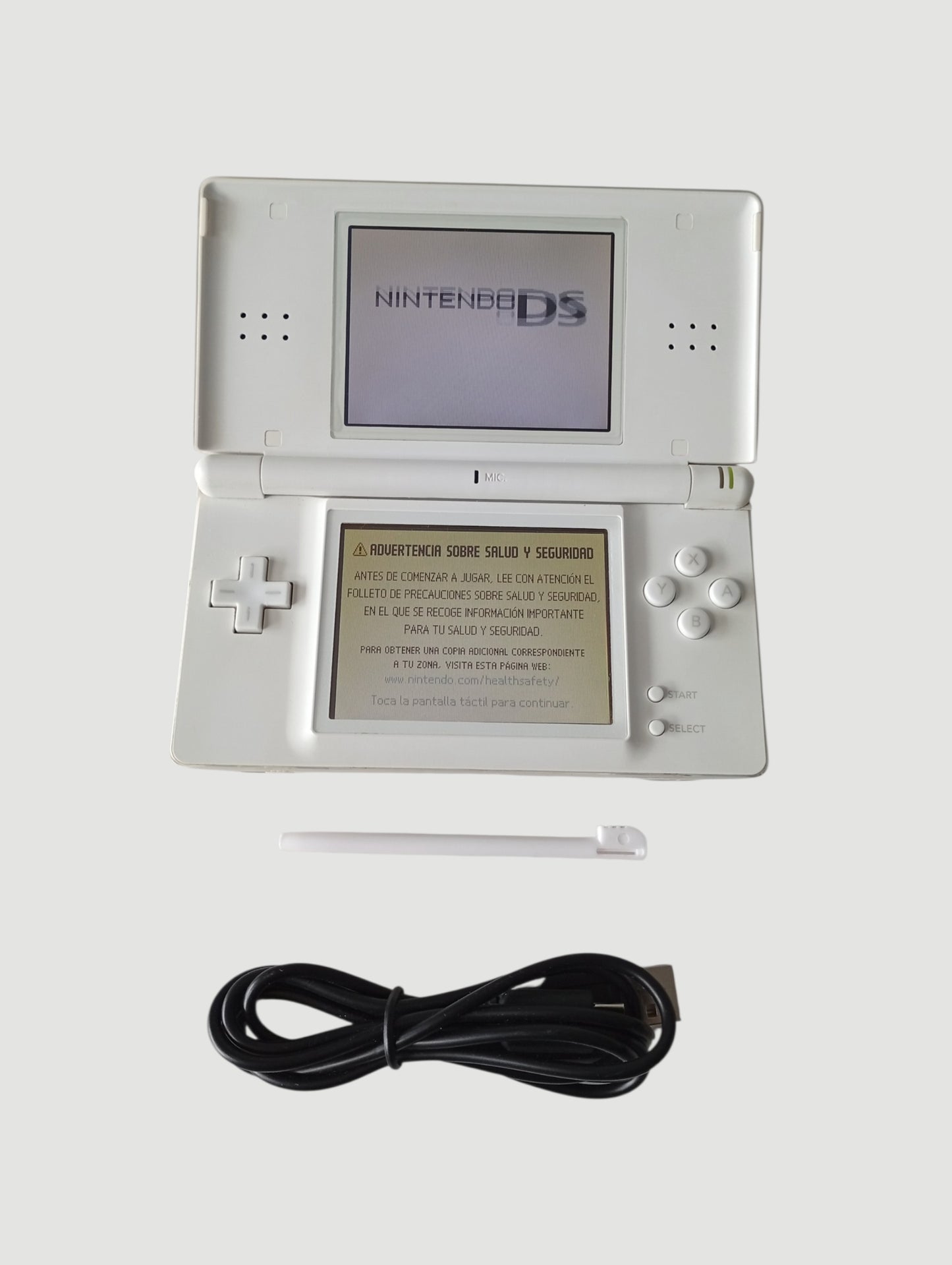 consola nintendo ds lite blanca