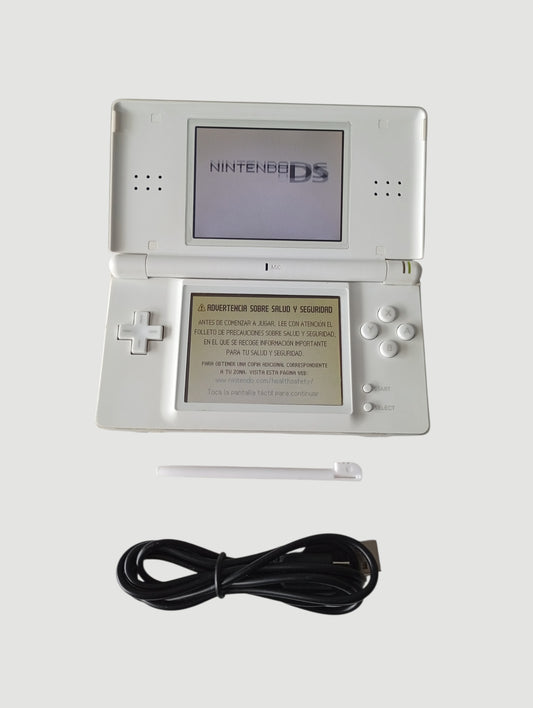 consola nintendo ds lite blanca