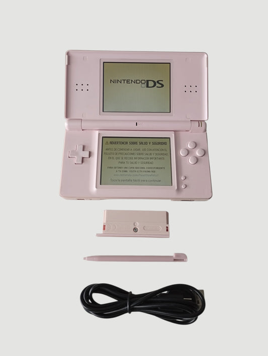 consola nintendo ds lite rosada