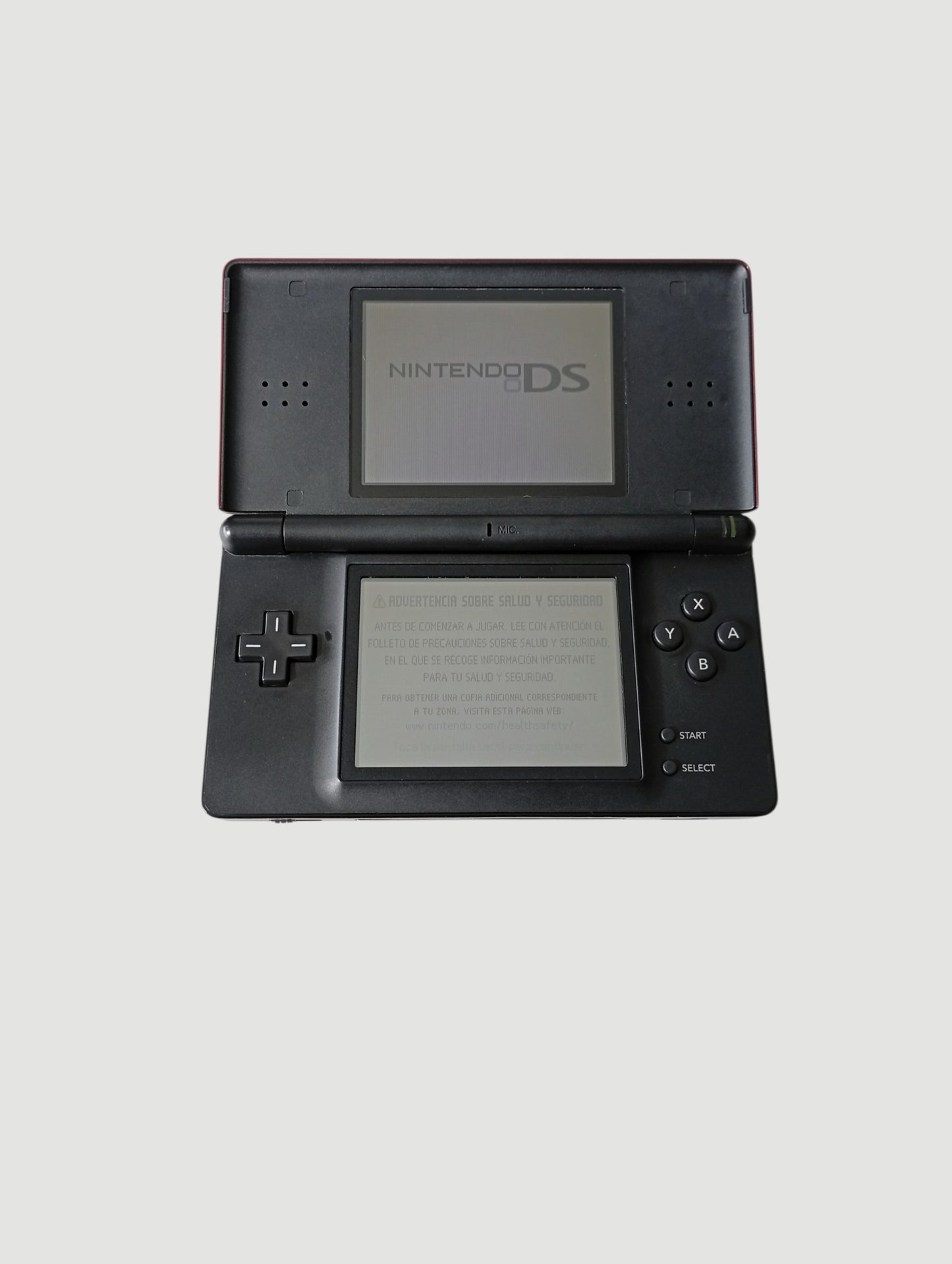 consola nintendo ds lite crimson red