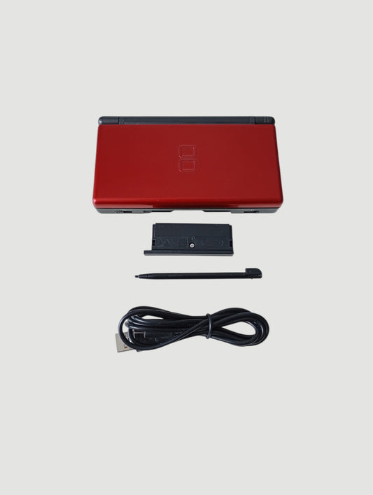 consola nintendo ds lite crimson red