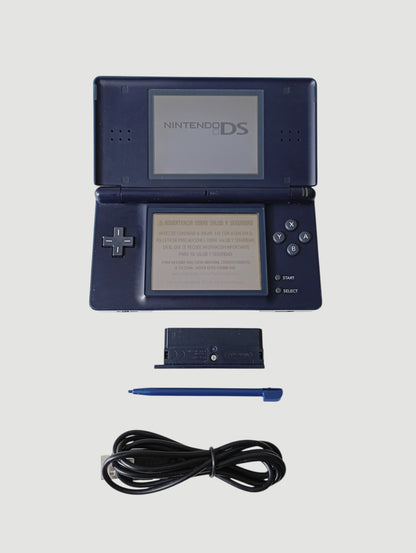 consola nintendo ds lite azul marino